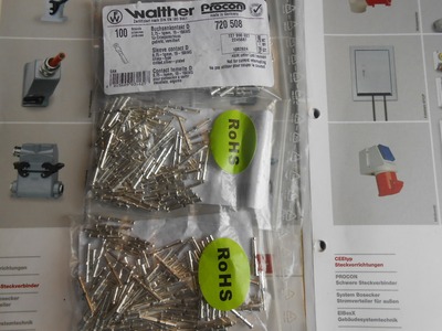 德国walther720508连接器，接头，插头的端子