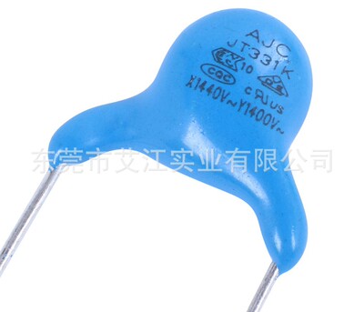 AJC直销正品Y安规电容 高品质Y1安规电容器331K400V 陶瓷电容器