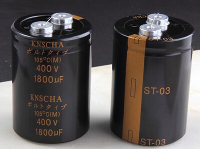 螺栓型铝电解电容器5600uf400v 77*155 机器人控制板专用电容
