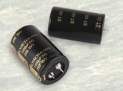 高端电焊机用电容KNSCHA品牌牛角型电解电容680uf400v 35*50